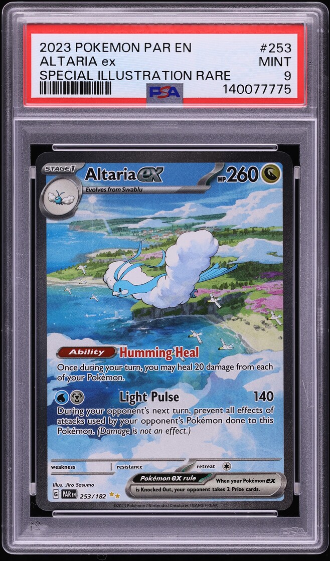 2023 Pokemon Scarlet & Violet Paradox Rift SIR Altaria EX #253 PSA 9 MINT
