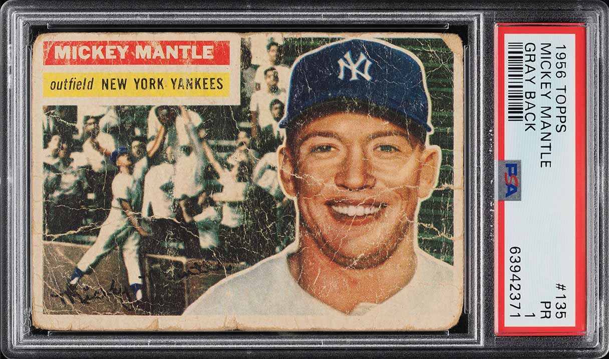 1956 Topps Mickey Mantle #135