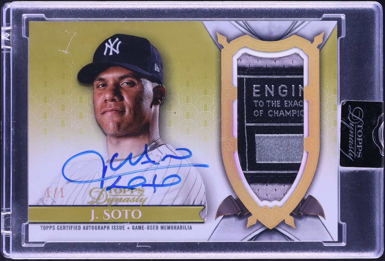 2024 Topps Dynasty Gold Juan Soto PATCH AUTO 1/1 #DAP-JS5