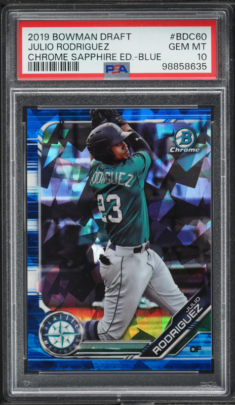 2019 Bowman Chrome Atomic Refractor Julio Rodriguez PROSPECT