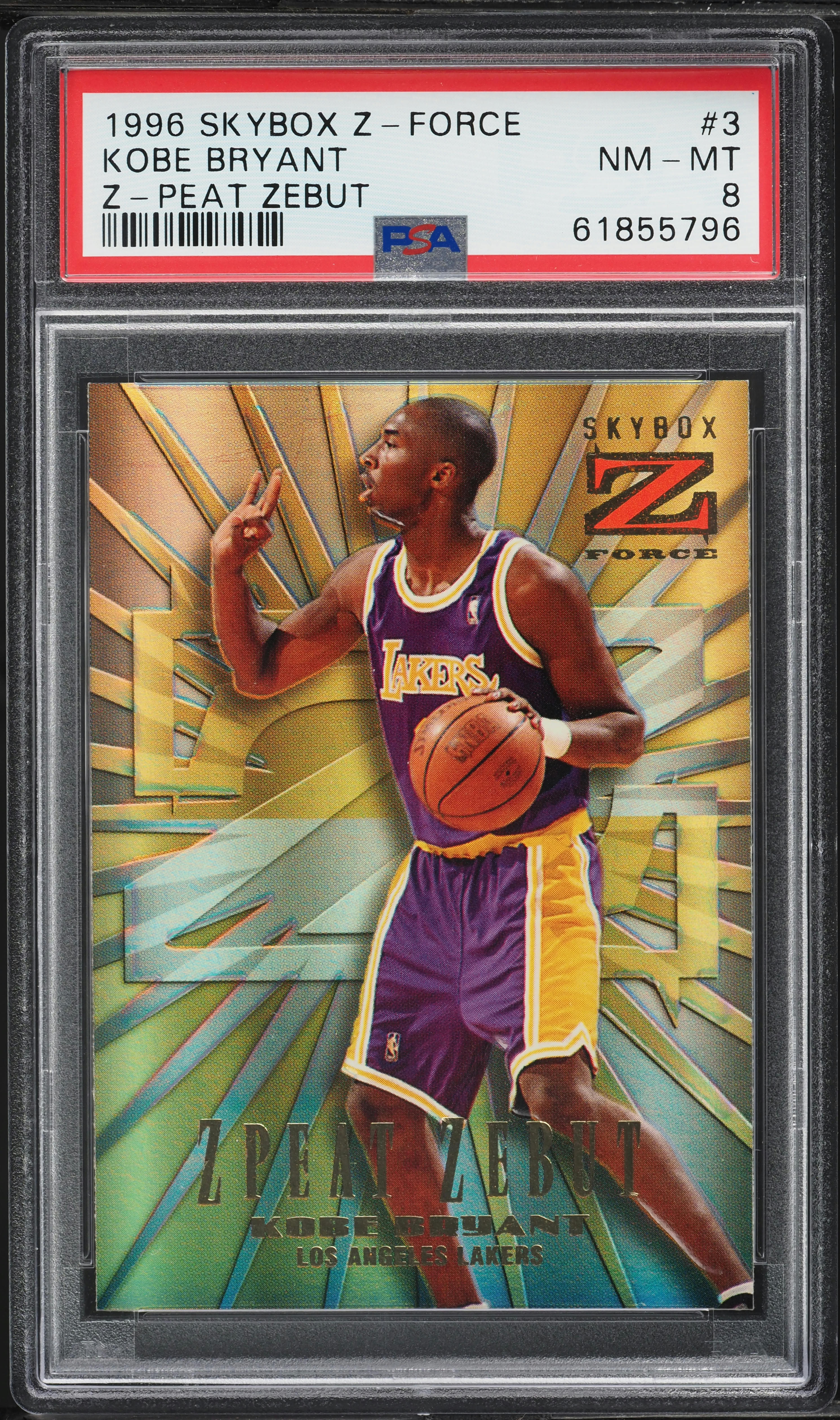 その他 1996 Skybox Z-Force Zebut Kobe #3 RC Kobe Bryant 1996 SkyBox Z-Force #3 Zebut Price Guide