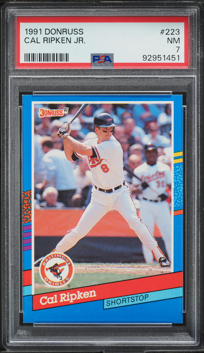 1991 Donruss Cal Ripken Jr. #223 PSA 7 NRMT
