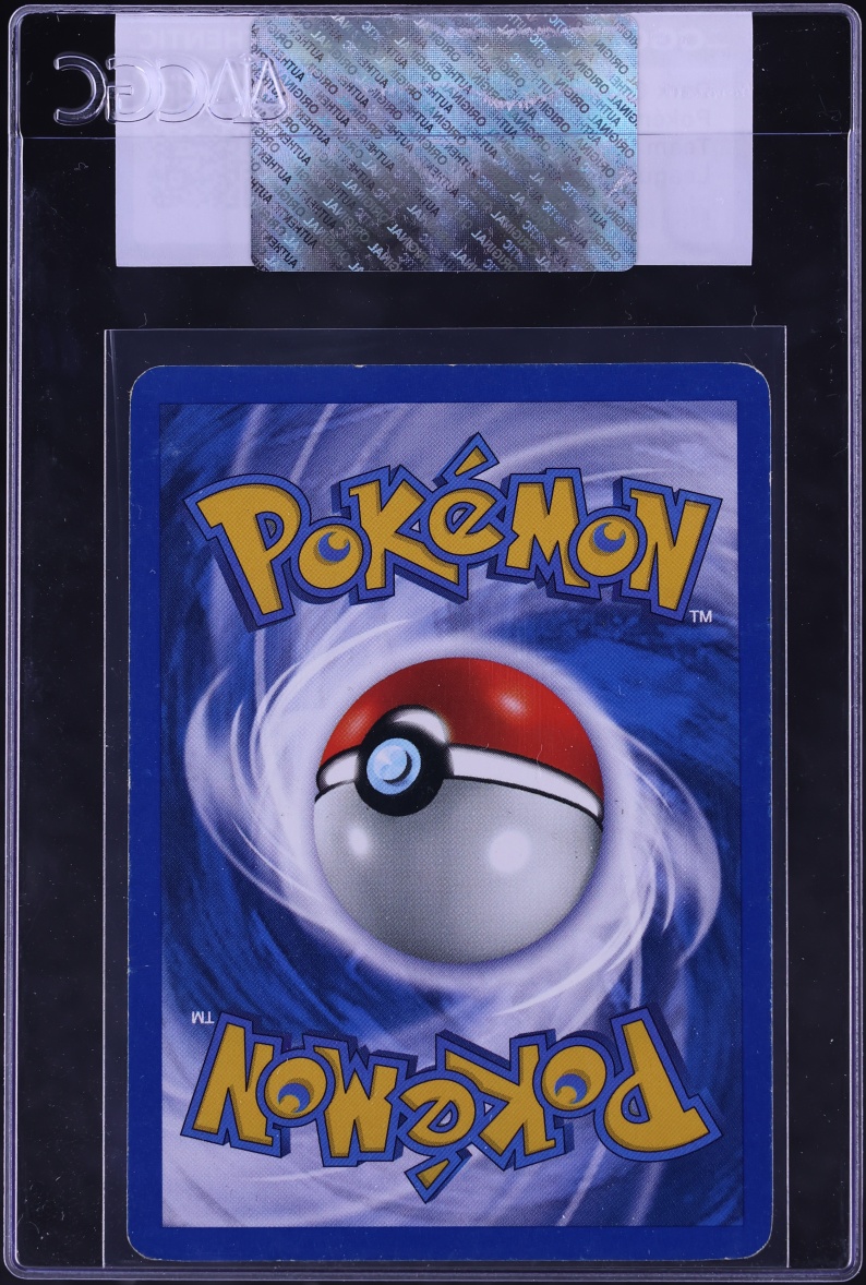1999 Pokemon Team Rocket League Prerelease Promo Holo Dark Gyarados #8 CGC AUTH