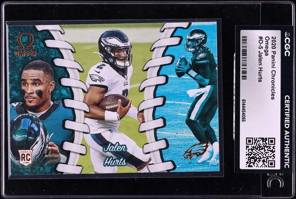 2020 Panini Chronicles Omega Jalen Hurts ROOKIE #O-5 CGC AUTH