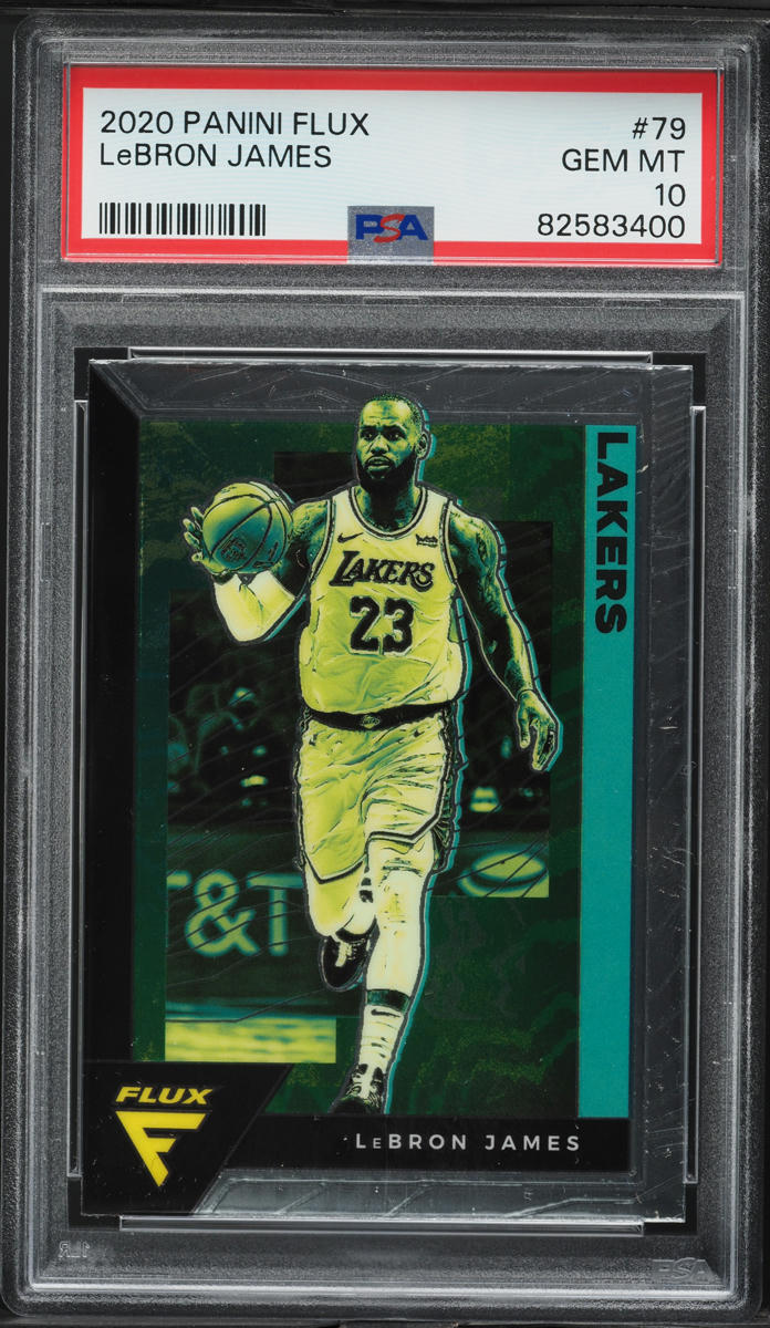 2020 Panini Flux LeBron James #79 PSA 10 GEM MINT