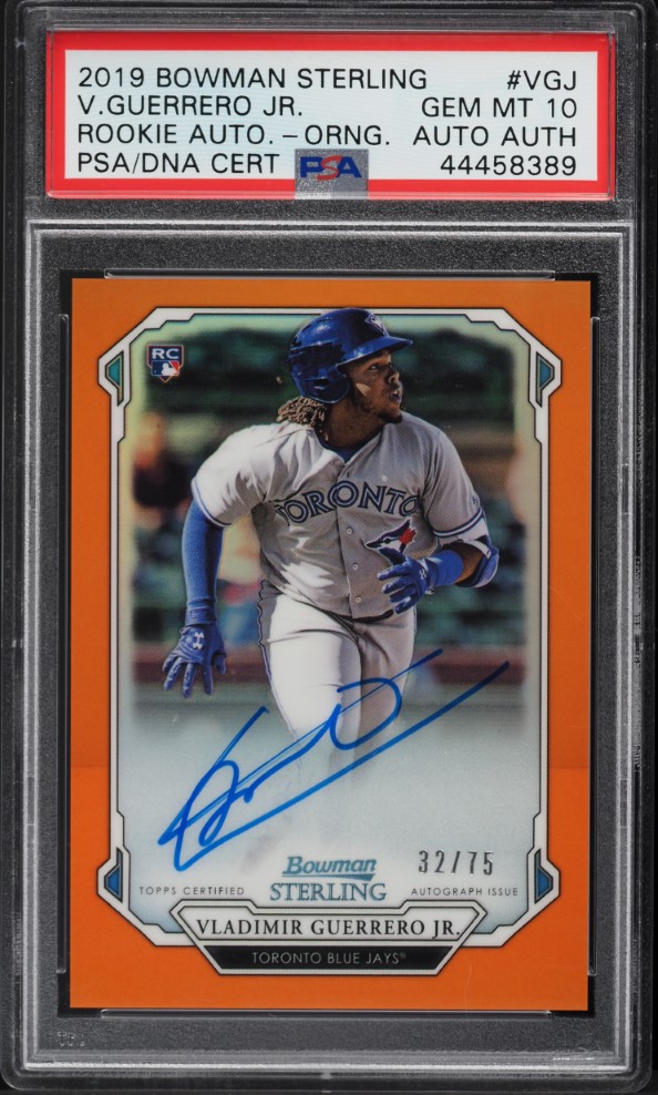 2019 Panini Chronicles Score Vladimir Guerrero Jr. ROOKIE #9 PSA