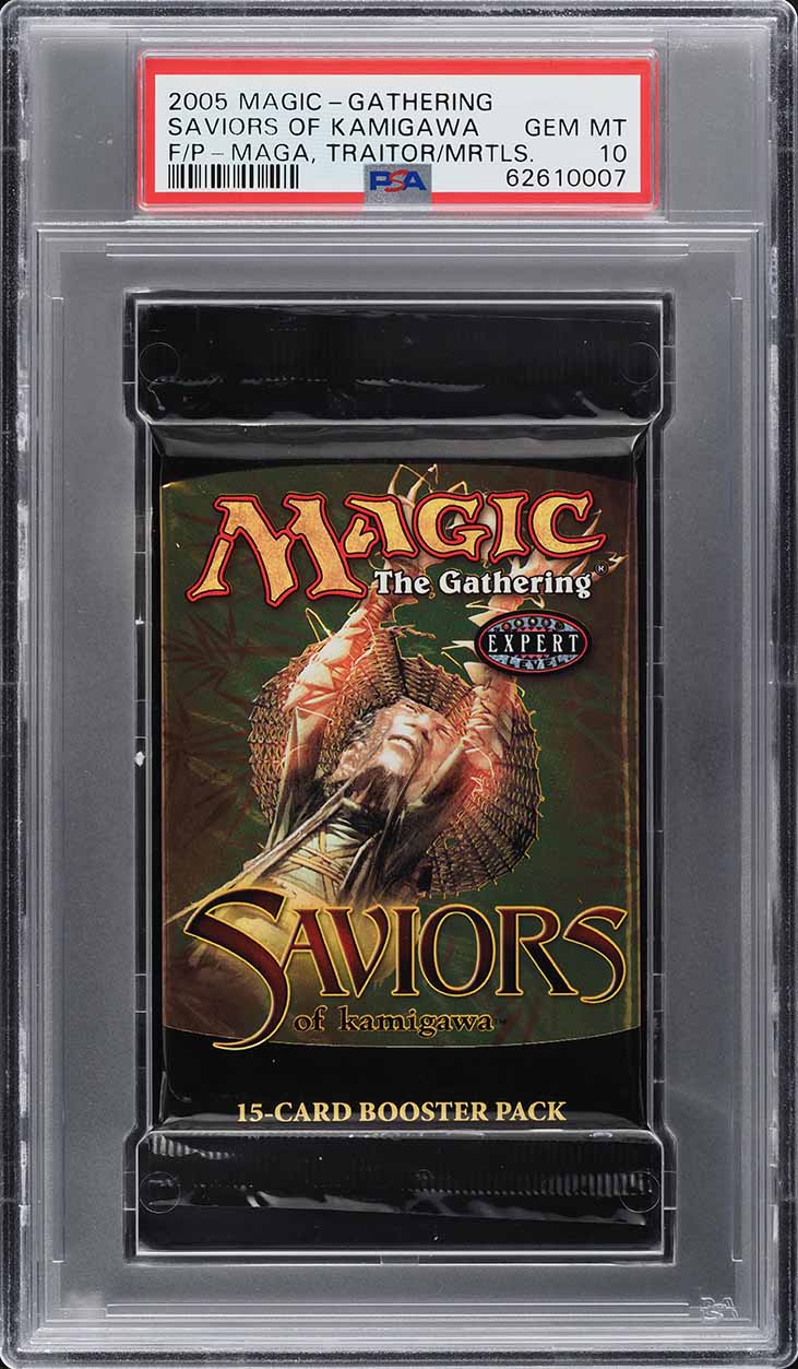 2005 Magic The Gathering MTG Saviors Kamigawa Foil Path Of Anger's Flame  CGC 9.5 on Fanatics Collect