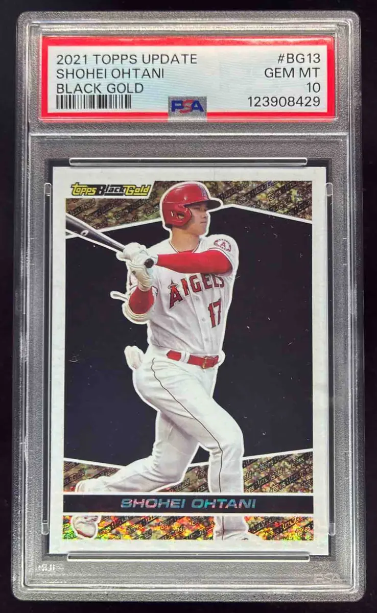 2021 Topps Update Topps Tek 大谷翔平 PSA 10 2021 Topps Update Topps Black Gold #BG-13 Shohei Ohtani PSA