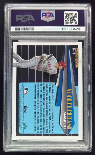 2021 Topps Update Topps Black Gold #BG-13 Shohei Ohtani PSA