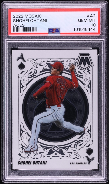 2022 Panini Mosaic Aces Shohei Ohtani #A-2 PSA 10 GEM MINT