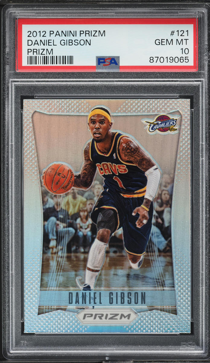 2012 Panini Prizm Silver Daniel Gibson #121 PSA 10 GEM MINT