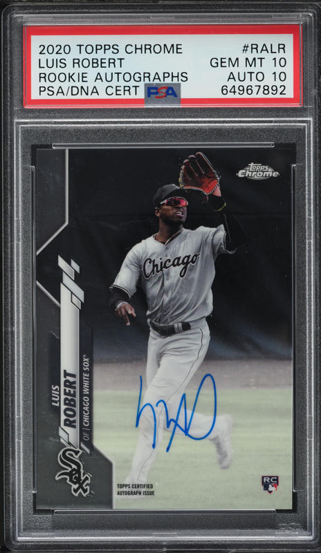 その他 2020 topps chrome luis robert auto /250 その他 2020 topps chrome luis robert auto /250 その他 2020 topps