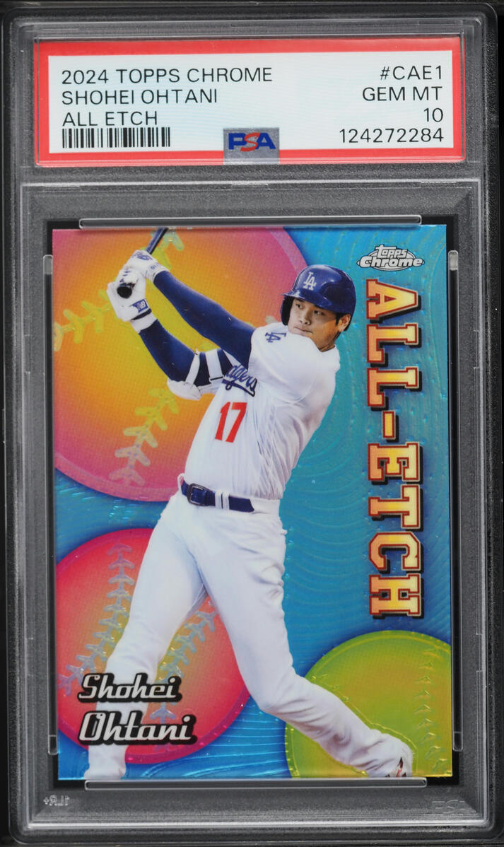 2024 Topps Chrome All-Etch Shohei Ohtani #CAE-1 PSA 10 GEM MINT