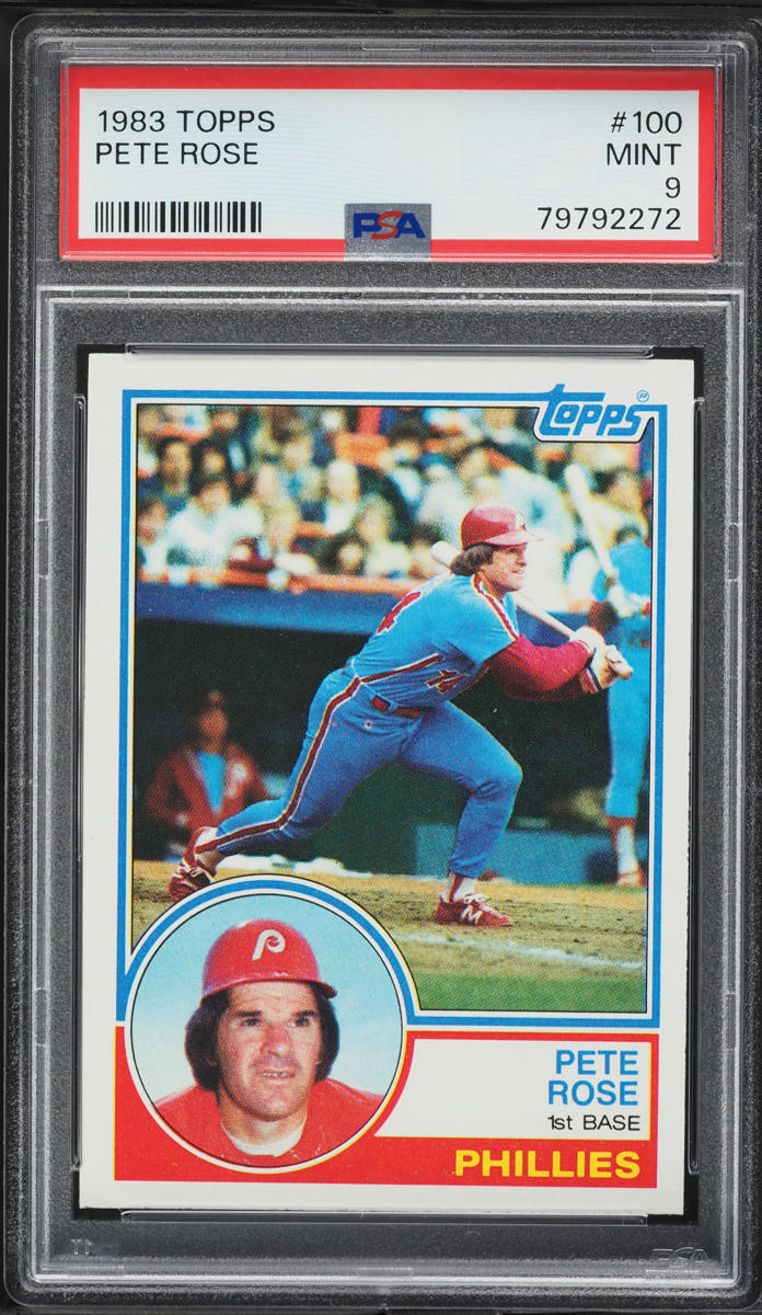 1983 Topps Pete Rose #100 PSA 9 MINT