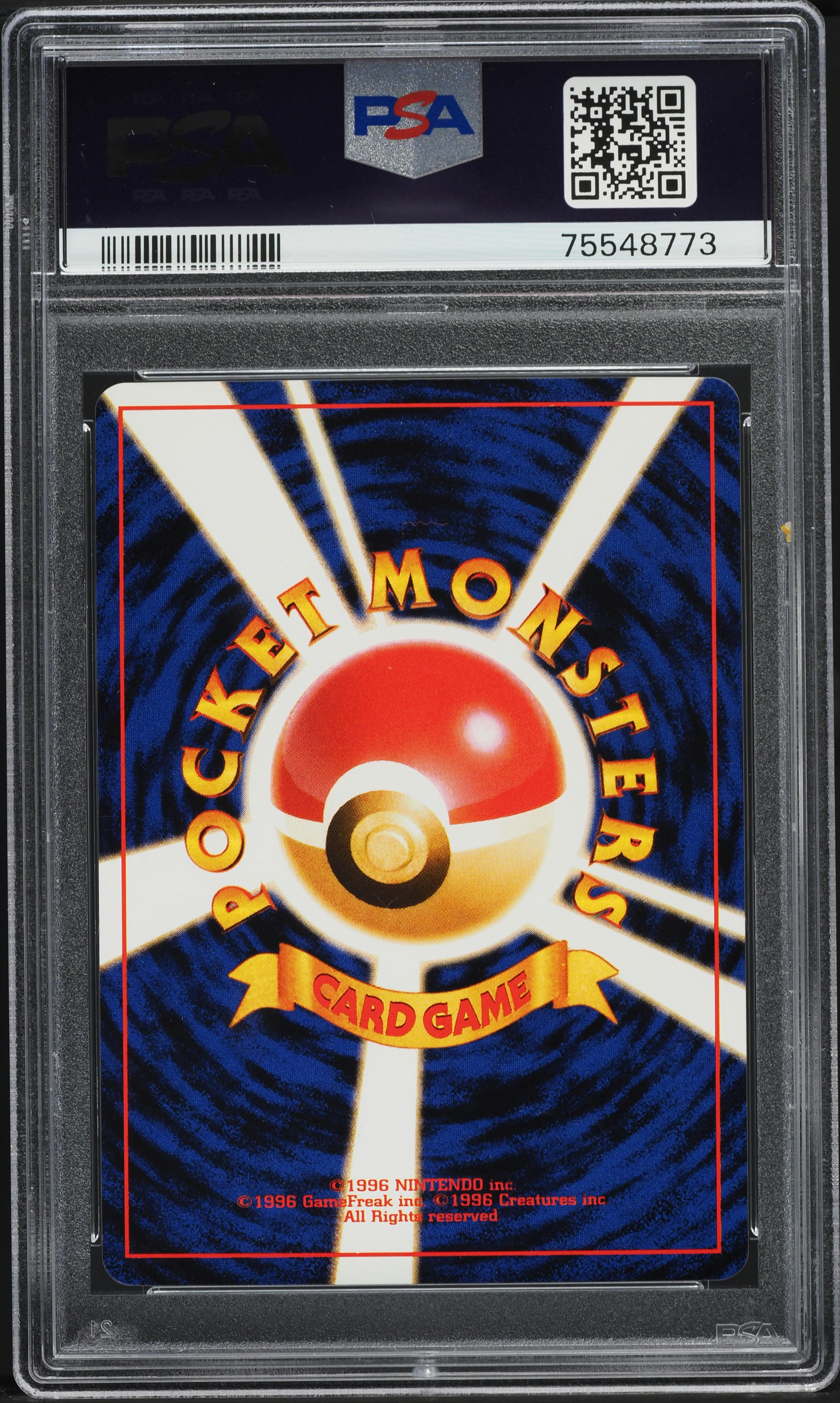 1998 Pokemon Japanese Promo Natta Wake Vol. 1 Glossy Mankey #56 PSA 10 GEM MINT