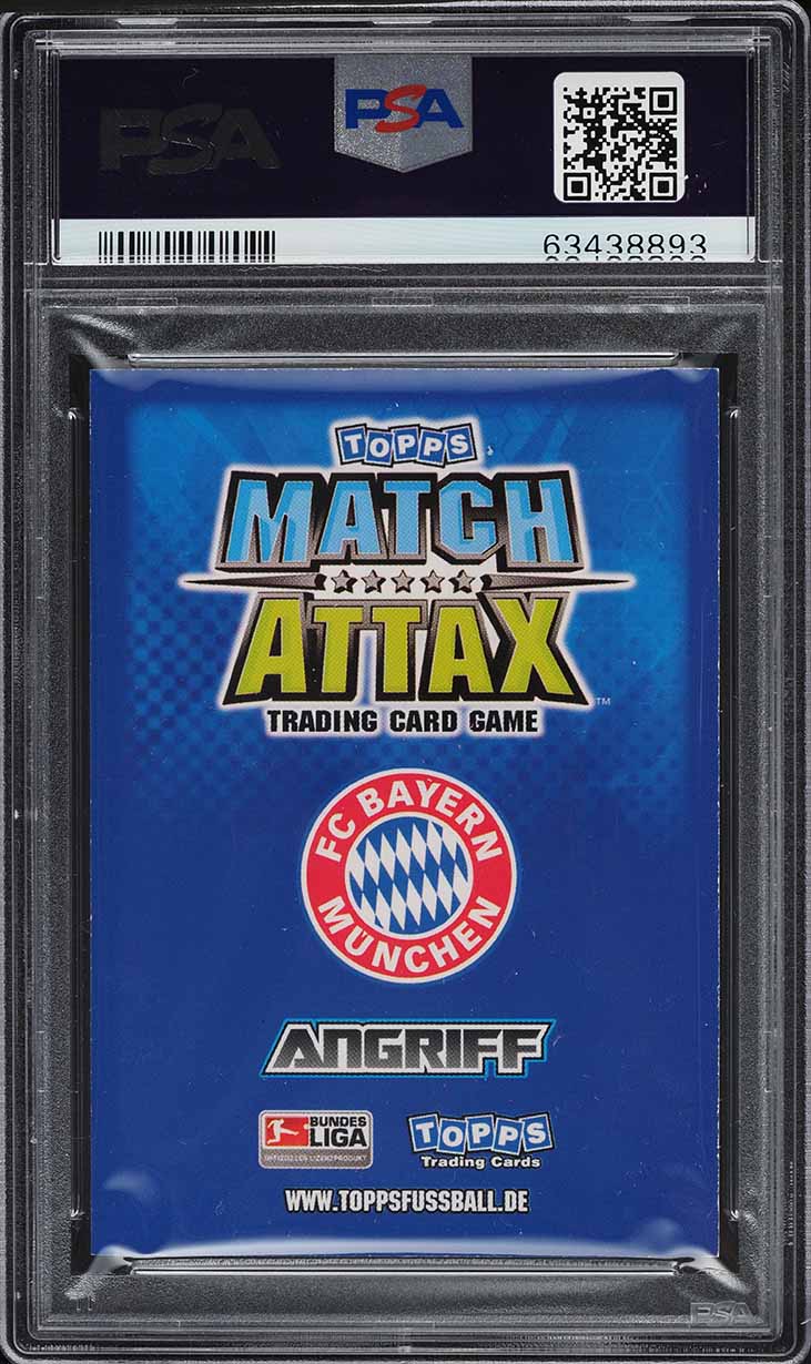 2009 Topps Match Attax Bundesliga Game Thomas Muller ROOKIE #248 PSA 9 MINT