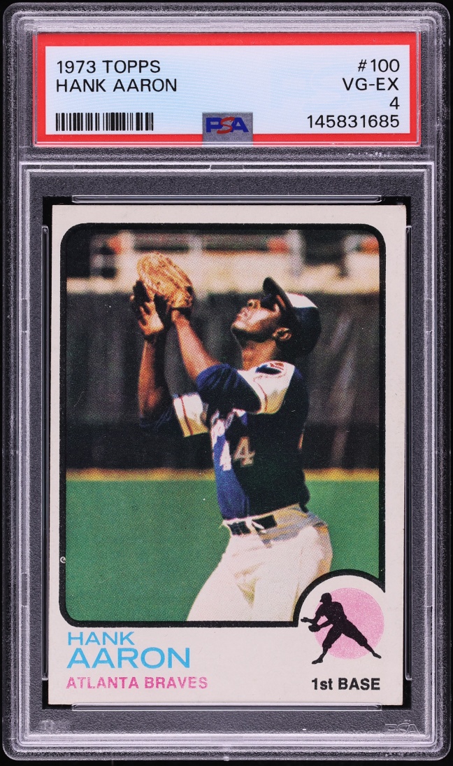 1973 Topps Hank Aaron #100 PSA 4 VGEX