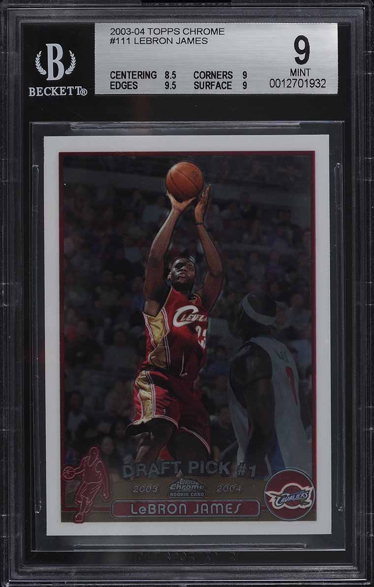 希少 Lebron James Topps Chrome ルーキーカード 希少 Lebron James Topps Chrome ルーキーカード Lebron James Topps