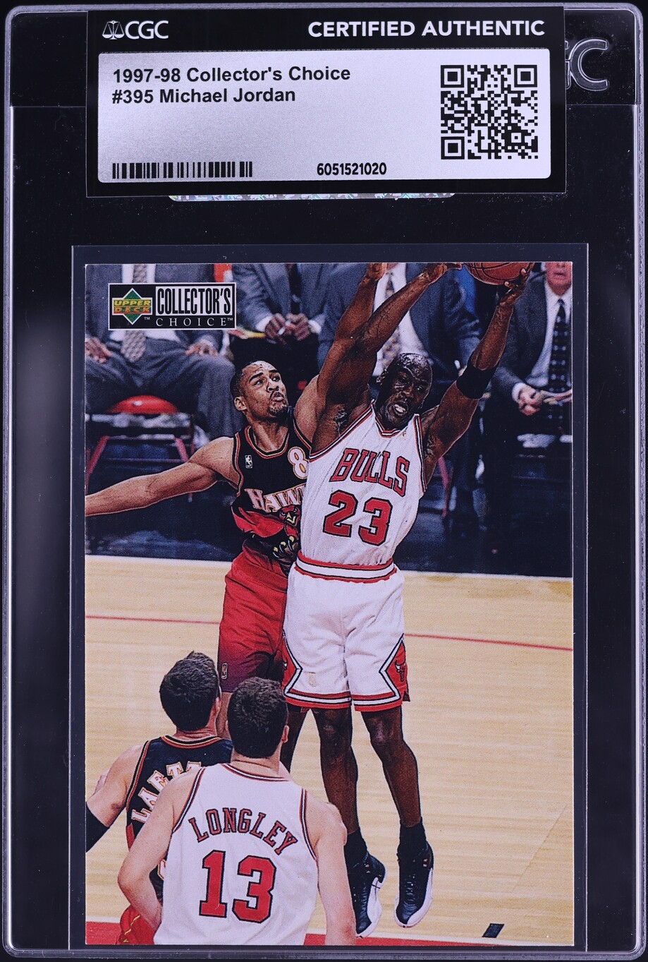 1997 Collector's Choice Michael Jordan #395 CGC AUTH