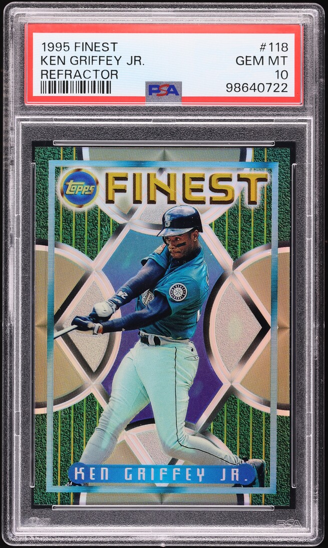 1995 Finest Refractor Ken Griffey Jr. #118 PSA 10 GEM MINT