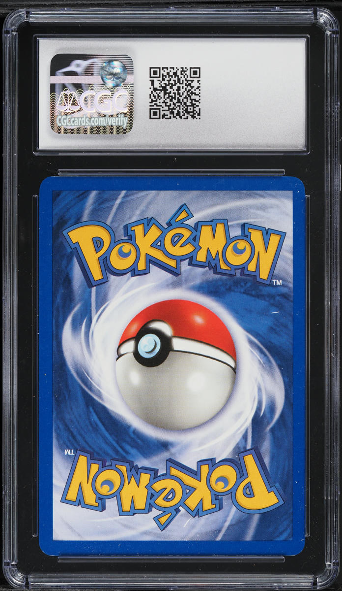 2000 Pokemon Game Boy Black Star Promo Holo Meowth #10 CGC 8 NM-MT