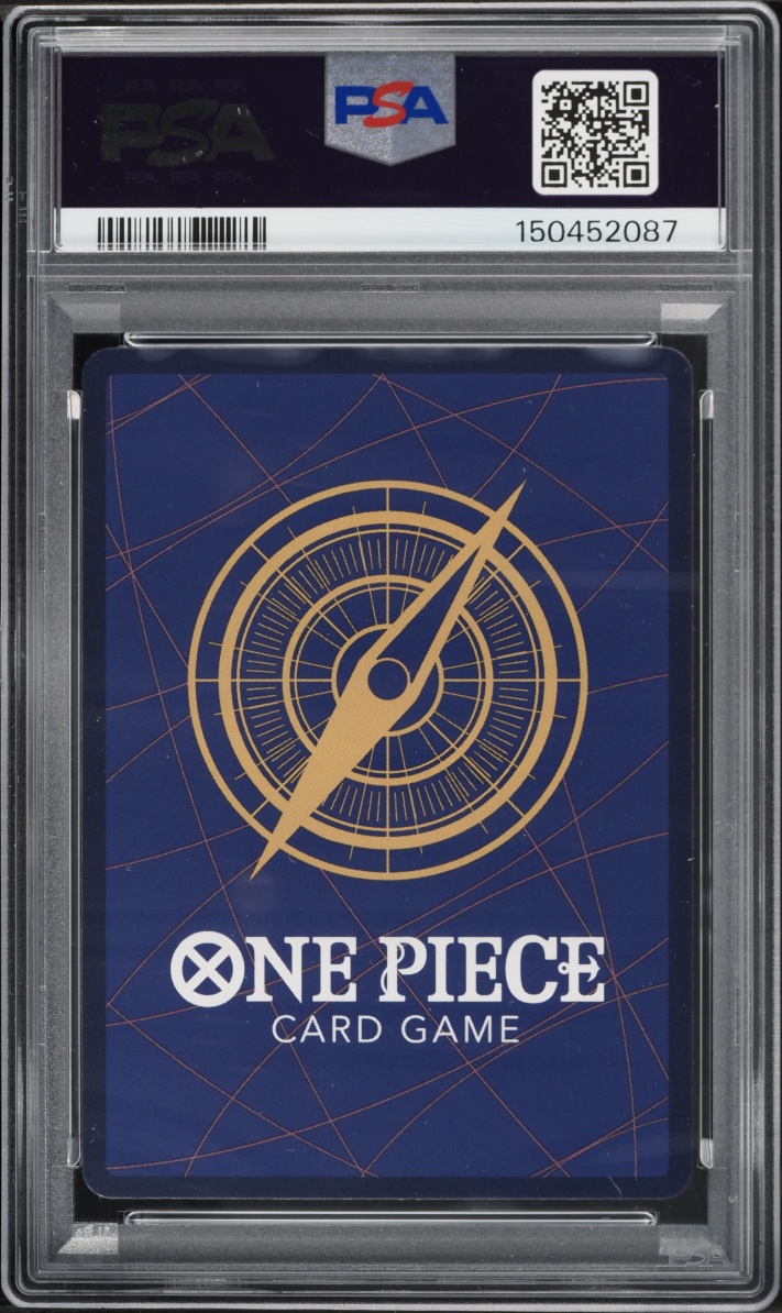 2024 One Piece Treasure Booster Set Alt Art Monkey D. Luffy #ST10-006 PSA 9 MINT