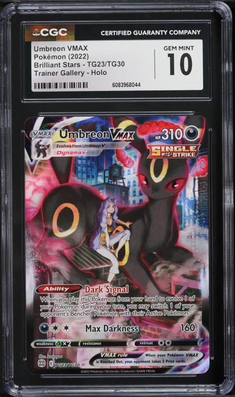 2021 Pokemon Sword & Shield Evolving Skies Umbreon VMAX #95 CGC