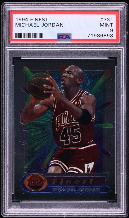 1994 Finest Basketball Michael Jordan #331 PSA 9 MINT