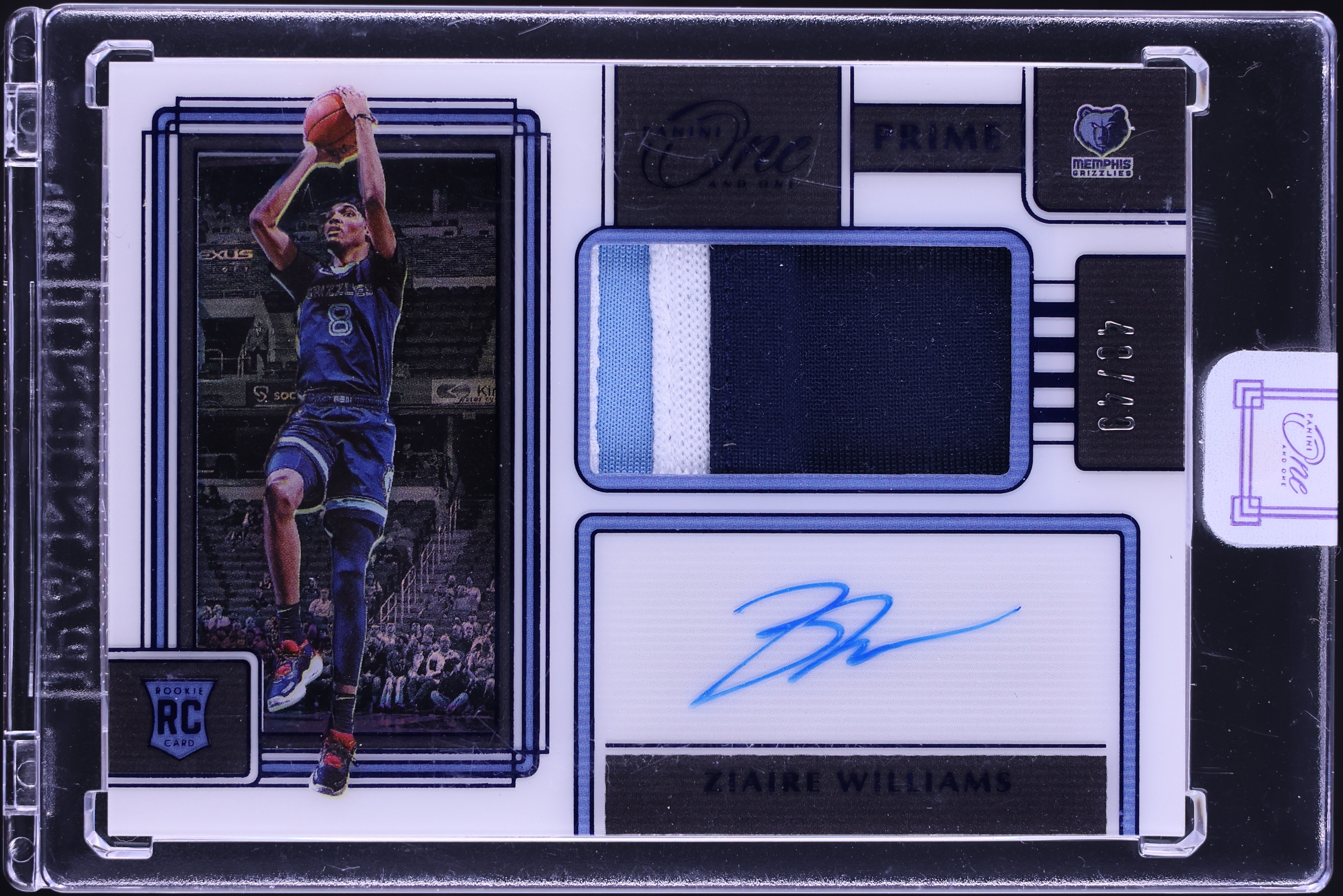 Ziaire Williams 貴重next day RC auto Ziaire Williams 貴重next day RC auto Ziaire Williams 貴重