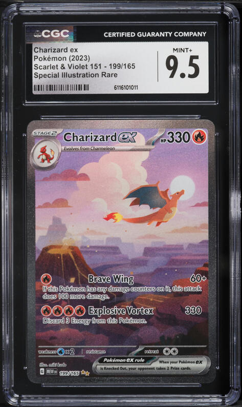 2023 Pokemon Japanese SV Shiny Treasure ex SAR Charizard ex #349