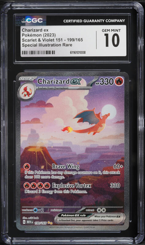 2023 Pokemon Japanese SV Shiny Treasure ex SAR Charizard ex #349