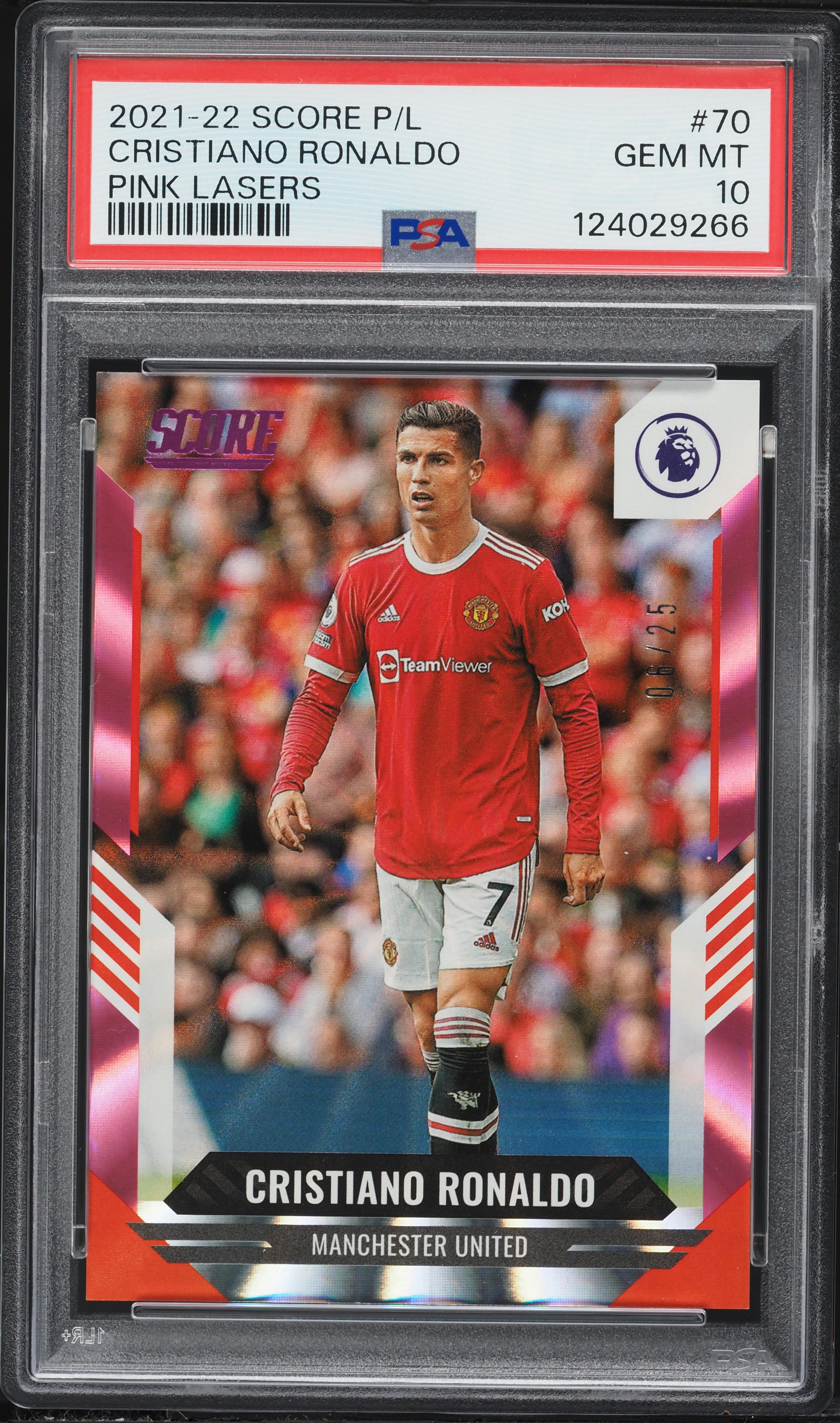 クリスティアーノ ロナウド Panini Prizm PSA 10 2018 Panini Prizm World Cup Cyrillic Cristiano Ronaldo PSA 10 GEM