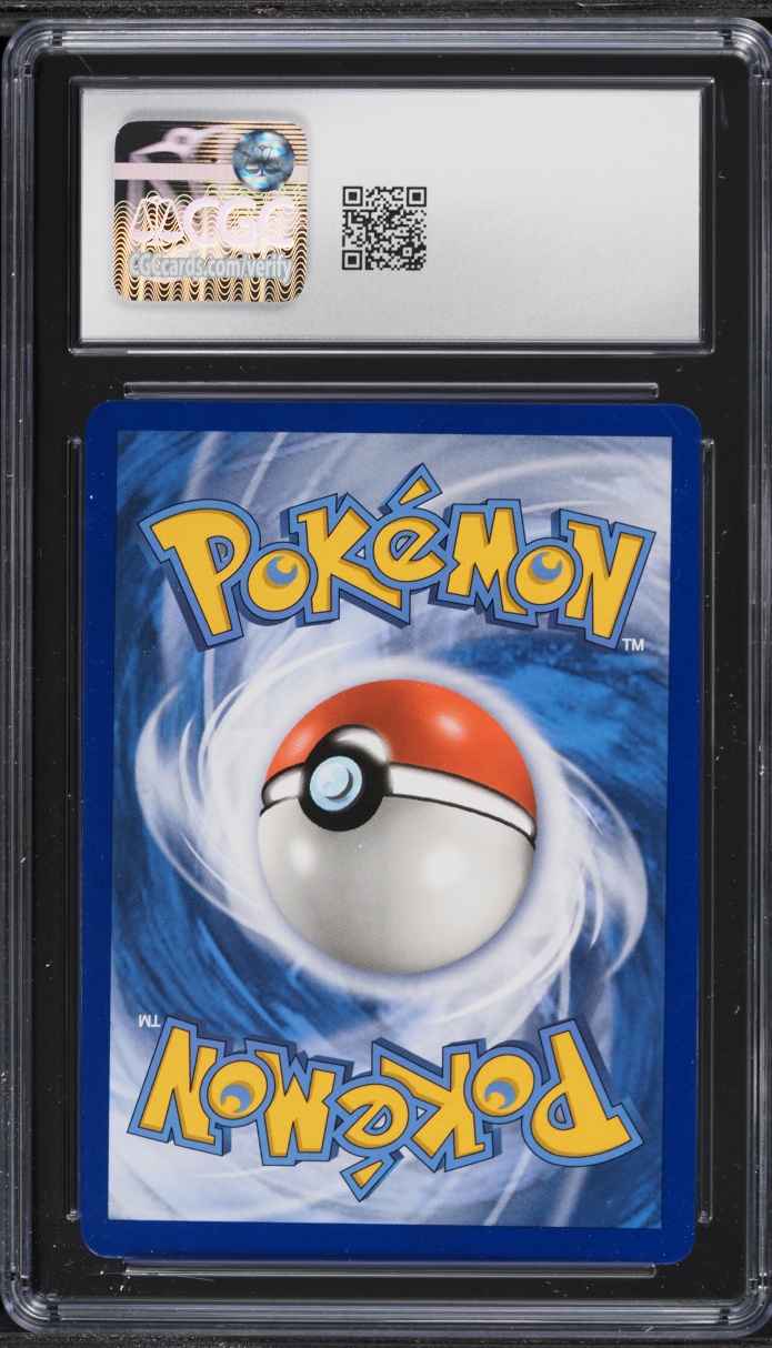 2019 Pokemon SM Promo Power Partnership Tin Full Art Mewtwo & Mew GX #SM191 CGC 8 NM-MT