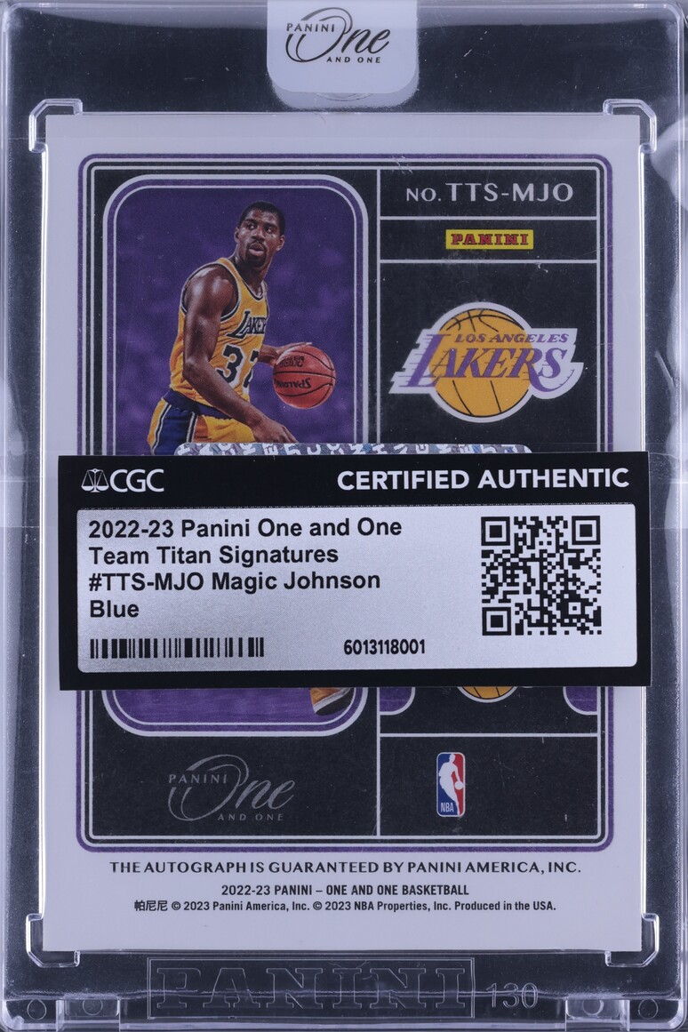 スポーツ選手 Panini Magic Johnson auto /35 スポーツ選手 Panini Magic Johnson auto /35 2024-25 Panini