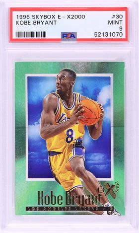 1996 Topps Draft Redemption Kobe Bryant ROOKIE #DP13 PSA 8 NM-MT