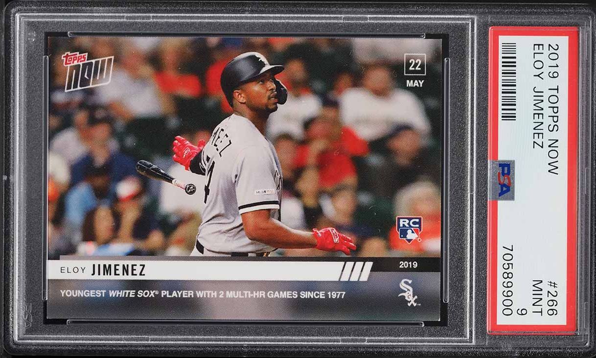 2019 Topps Update #US243 Eloy Jimenez RD on Fanatics Collect