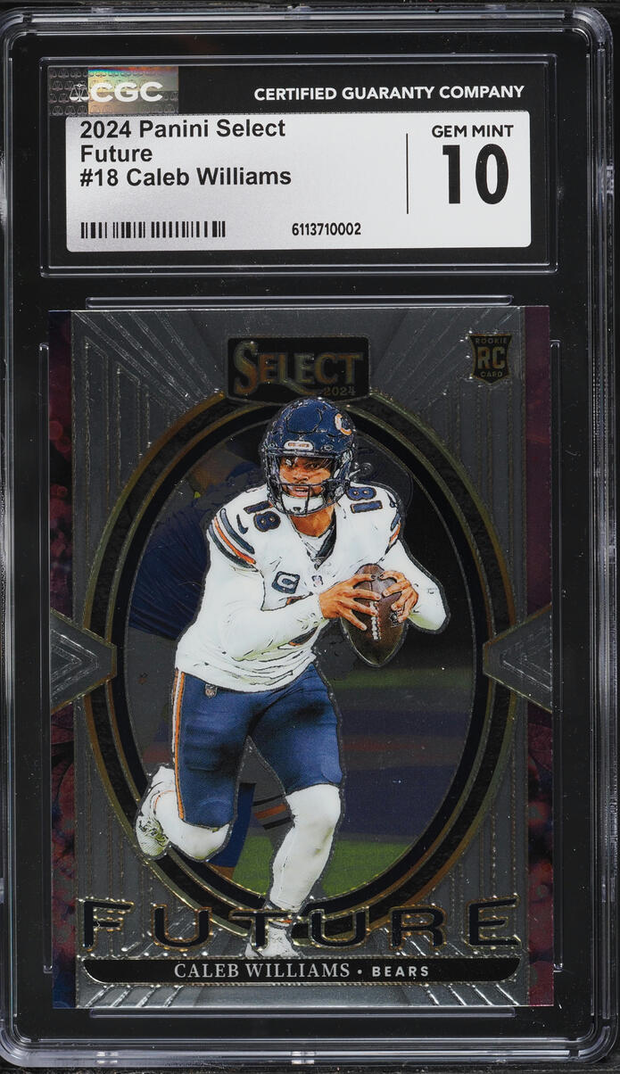 2024 Select Future Caleb Williams ROOKIE #18 CGC 10 GEM MINT