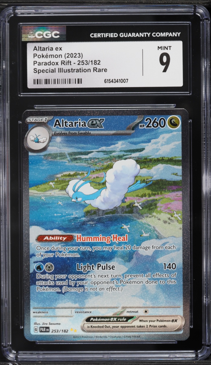 2023 Pokemon Scarlet & Violet Paradox Rift SIR Altaria EX #253 CGC 9 MINT
