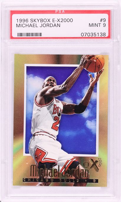 1996 Hoops Michael Jordan #335 PSA 9 MINT on Fanatics Collect
