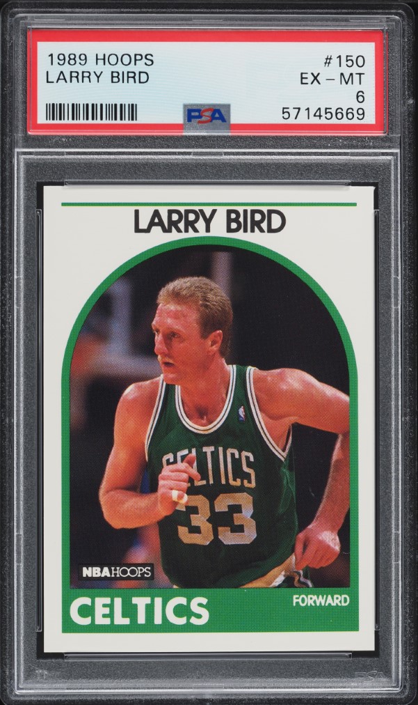 1989 Hoops Larry Bird #150 PSA 6 EXMT