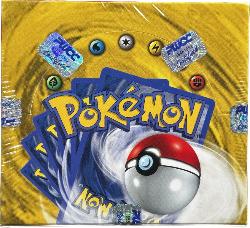 1999 Pokemon Base Set Green Wings Charizard Booster Box on Fanatics Collect
