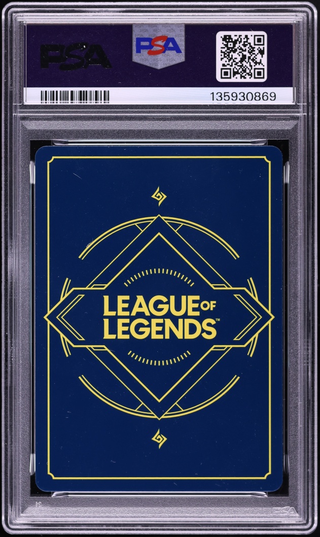 2025 Riftbound League Of Legends Origins Demo Participation Teemo #197 PSA 9 MINT