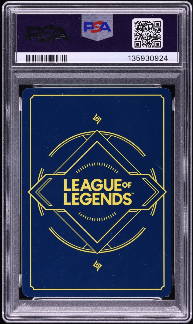 2025 Riftbound League Of Legends Origins Demo Participation Teemo #197 PSA 9 MINT