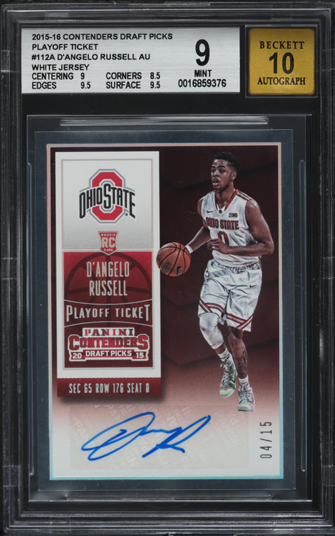 2015 Panini Flawless Sapphire Karl-Anthony Towns ROOKIE PATCH AUTO