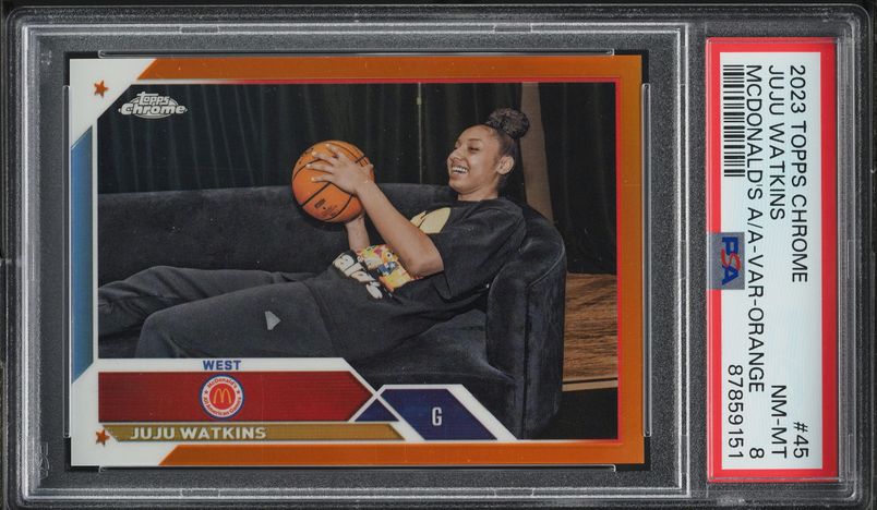 2023 Topps Chrome '07 McDonald's All-American Juju Watkins ROOKIE