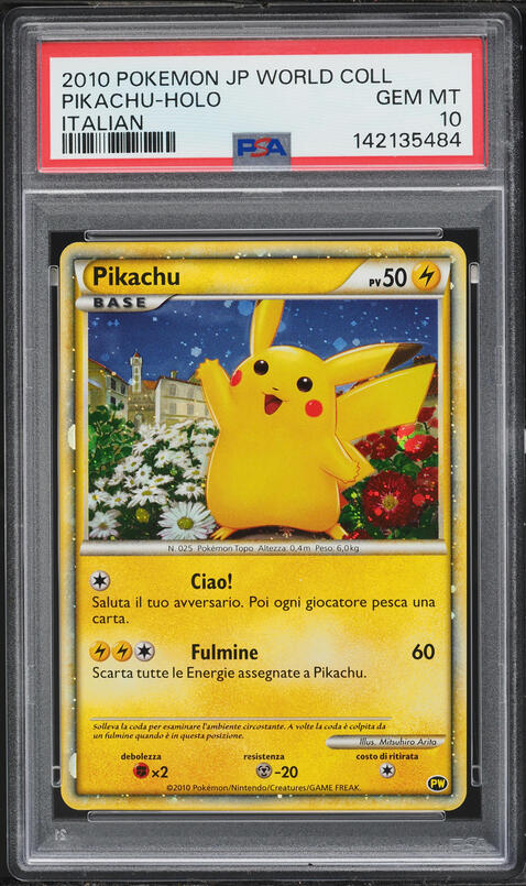 2020 Pokemon Japanese Sword & Shield Promo PikaPika! Holo Pikachu