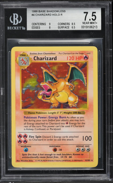 1999 Pokemon Japanese CD Promo Holo Charizard #6 PSA 10 GEM MINT
