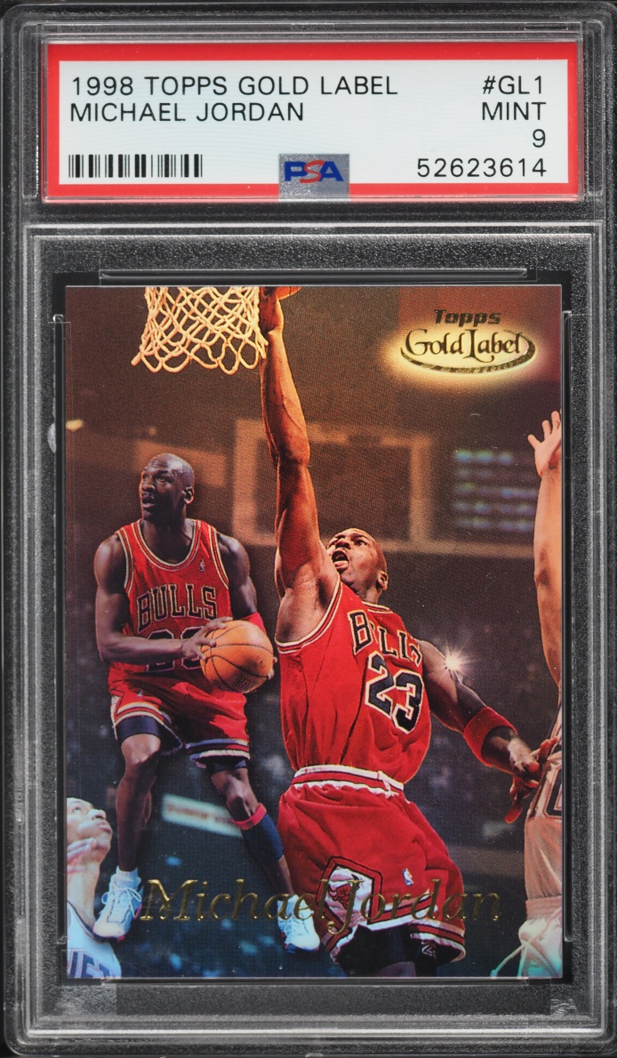 1998 Topps Gold Label Michael Jordan #GL1 PSA 9 MINT