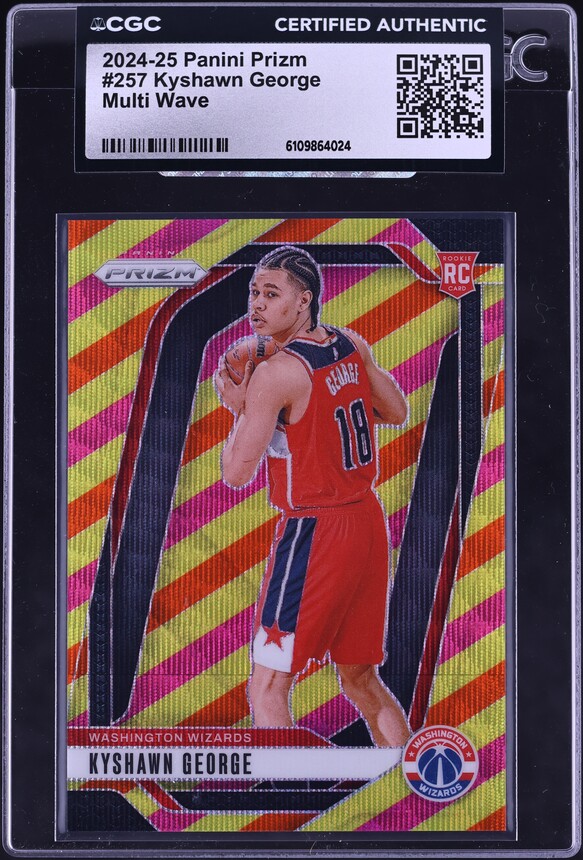 2024 Donruss Next Day Kyshawn George ROOKIE AUTO #NDAKGW PSA 10