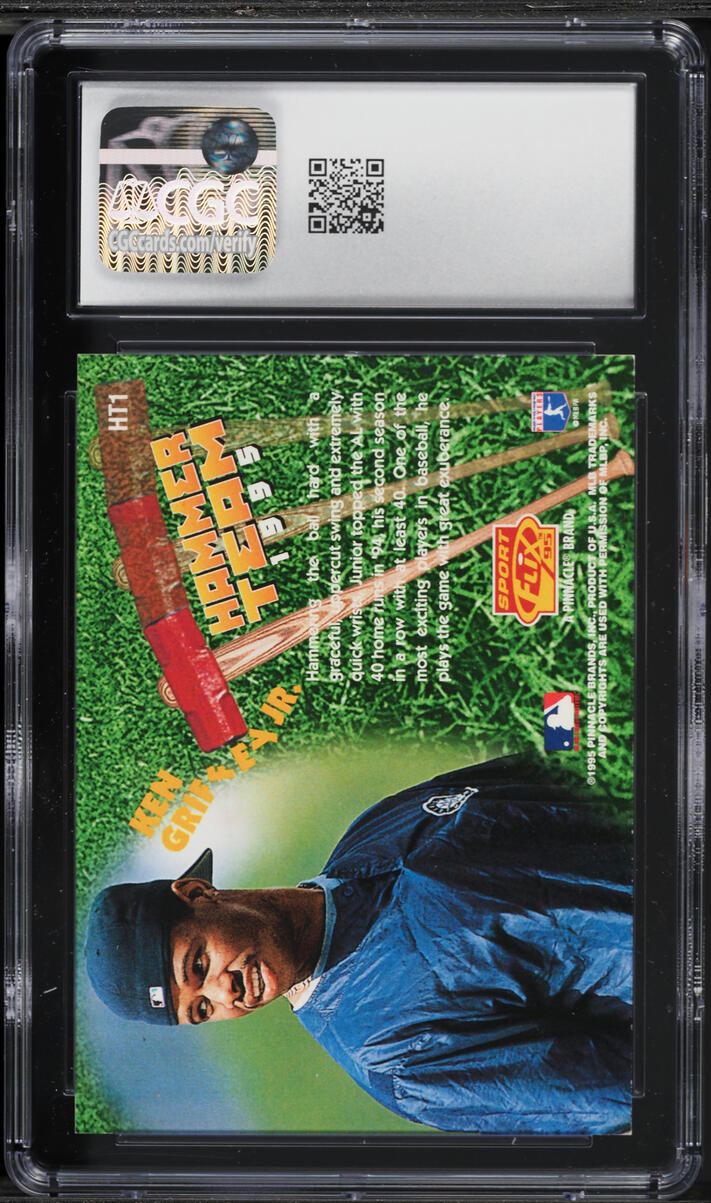 1995 Sportflix Hammer Team Ken Griffey Jr. #HT1 CGC 9 MINT